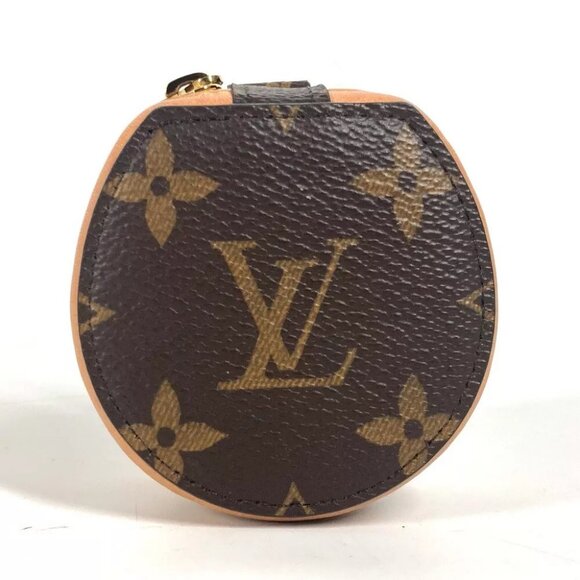 LOUIS VUITTON GI0495 Monogram Etui-Earphone Airpods Bag Charm case - Picture 2 of 13